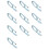 10X USB RJ45 Console Cable 6ft FTDI Windows 8, 7, Vista, , Linux RS232 1
