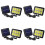 4X 160 COB Solar Powered Light Outdoor Motion Sensor Sunlight Waterproof Wall Lamp 1