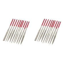 2 Set Gitaar Fret Moer Zadel Slot Slagplaat Slijpvijl Groep Set Luthier Reparatie Tool Zilver
