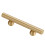 Brass Cabinet Handle - Modern Minimalist Design for Wardrobe and Drawer B 1