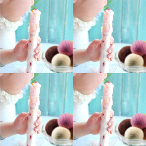 400 Pcs Disposable DIY Ice  Mold Cream Tools Mold Freezer  Molds Ice Pack Icecream Self-Styled Bag