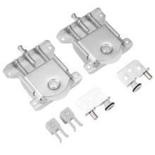 2pcs Sliding Wardrobe Door Parts, Sliding Wardrobe Door Kit,Replacement for Sliding Wardrobe Door Wheels