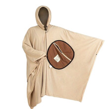 Multipurpose Poncho Sleeping Bag Camping Travel Wearable Blanket for Adults Outdoor Adventure Warm and Cozy