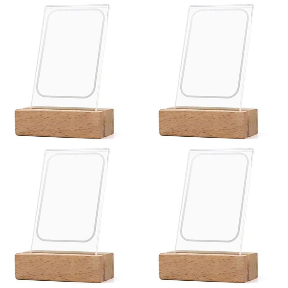 4Pcs 3 Inch Frame For Instax 12 Film Led Light Transparent Photo Frame For Instant Camera 11 6031769504458
