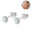 1 Pair Hypoallergenic Moonstone Stud for Women Moonstone Earrings 1