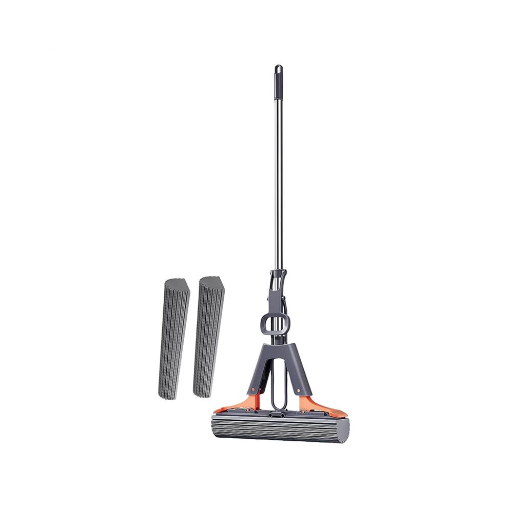 Floor Roller Mop Pva Sponge Roller Mop With Adjustable Handle Efficient Cleaning Absorbent Sponge Mop For Hardwood Tile 6034124883984