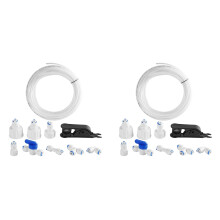 2X Refrigerator Water Hose Kit Water Purifier Tubes 15 M Water Hose Drinking Water Pipe for Fridge Water Pipe Connector
