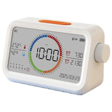 Thermohygrometer-Uhr mit Multifunktions-Temperatur- und Feuchtigkeitsmesser, Sensor für Den Innenbereich, Intelligente Temperaturanzeige