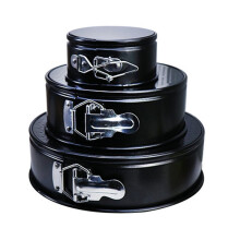 Round Cake Mold Lock Live Bottom Round Latched Bottom Non-Stick Locking Cake Pan Use Carbon Steel Mold Baking Utensils