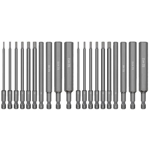 20-Pieceinner Hexagon Spanner 1.5-12Mm Wrench Socket