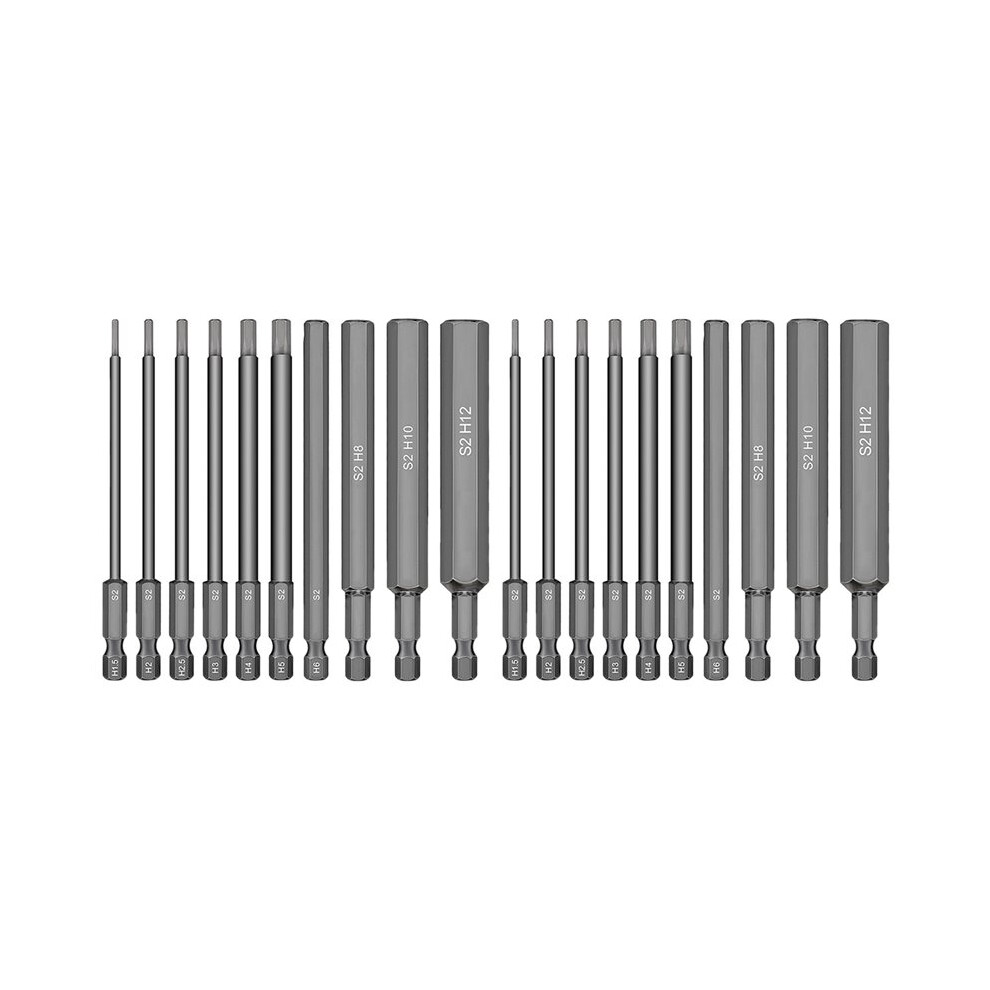 20-Pieceinner Hexagon Spanner 1.5-12Mm Wrench Socket 4711622380734