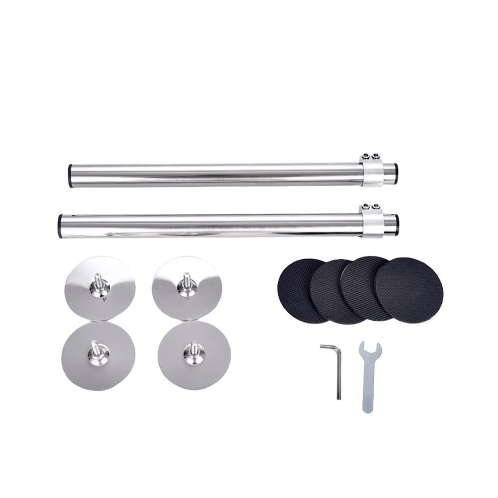 Punch-Free Kitchen Sink Vertical Support Frame Fixed Crossbar Support Rod Adjustable Pool Vegetable Basin Bracket 6031563820839