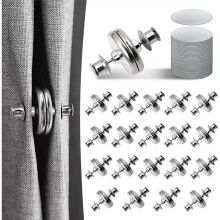 Magnete für Vorhänge, Vorhangmagnete Verhindern Lichtaustritt, Magnete Halten Vorhänge Geschlossen