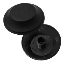 2Pcs Patio Umbrella Tip Caps Replacement Part Outdoor Cantilever Umbrella Top Screw Cap for Pole Handle