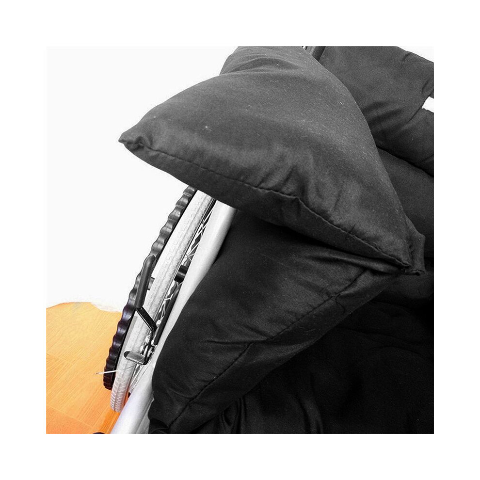 Brecantia Wheelchair Cushion Adjustable Soft Warm Serviceable Wheelchair Cushion Wheelchair Backrest Wheelchair Accessories