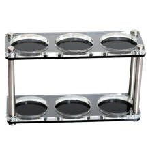 Étagère de Rangement en Acrylique pour Presse à Café et Poudre à Café, Support de Rangement pour Ustensiles à Café