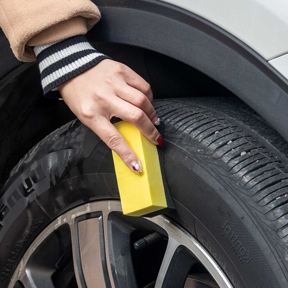 Car Wax Applicator Sponge For Tires & Glass 6265976237407