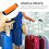 capas de neoprene para alça de mala - 1 par protetores de viagem 6