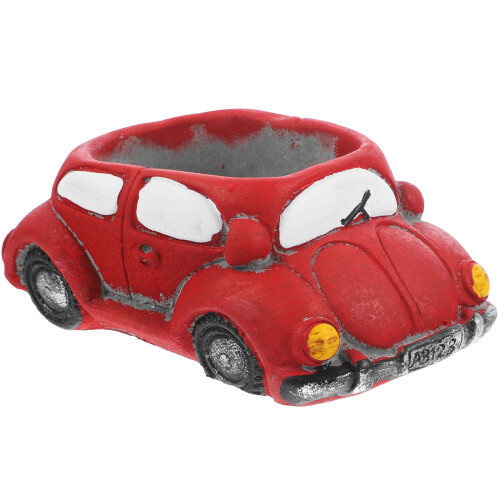 Creative Retro Auto Succulenten Rood 1