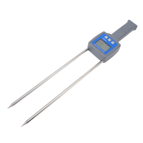 Medidor de umidade digital portátil para grãos com visor LCD multifuncional. 1