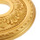 goud traditionele pvc plafondrozet voor ventilator thuis 7