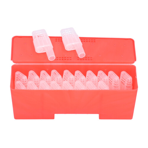20Pcs Bee Queen Transporting Catcher Plastic Cage Container Beekeeping Equipment 1