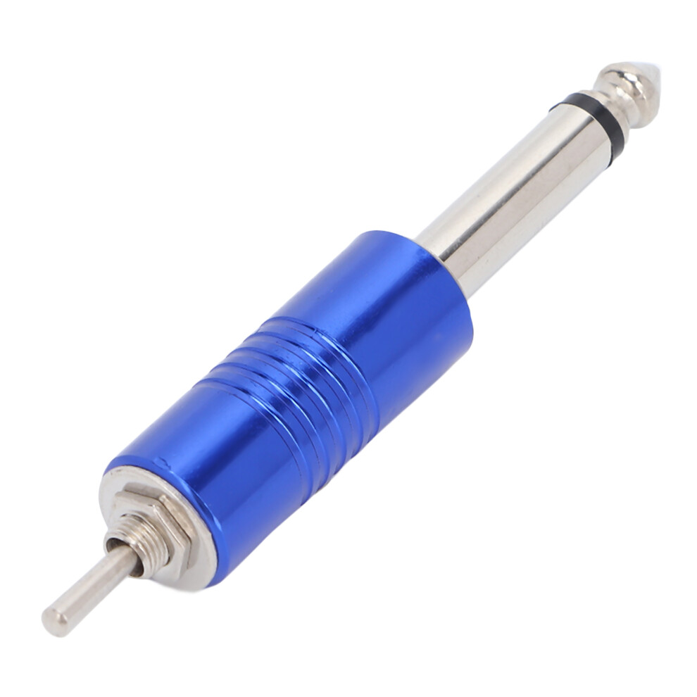 Blue Wireless Aluminum Alloy Tattoo Foot Switch, Portable, 75Mm