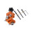 Adjustable Drilling Jig Aluminum Dowel Drill Guide-8mm12mm 1