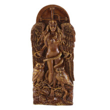 Ancient Wiccan Goddess Statue,Altar Sculpture,Greek Goddess Statue Mythology Earth Gaia Figurines for Pagan Home