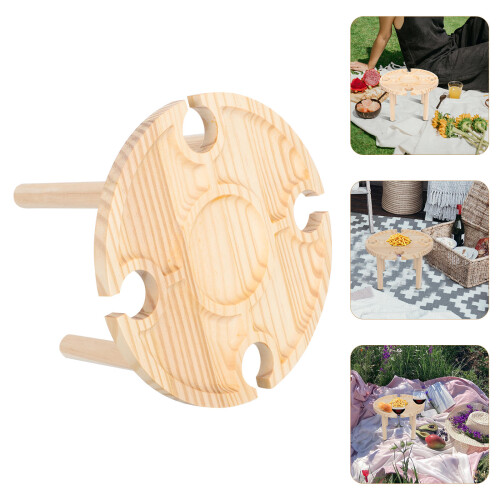 Tavolo In Legno Per Vino E Bevande, Accessorio Casa 2
