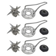 3X for TWK TM 767 800 TWK Jtc 767 800 Blades Knife Icee Blender Blad for  Blender Universal 2L Machine