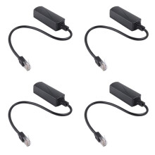 4X 2.5G PoE 48V do 24V PoE Konwerter RJ45 Port Wyjściowy 24V/1A 24W Maks. do Zasilania Pasywnych Urządzeń 24V 100Mbps