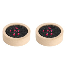 2X Wood Lava Rock Essential Oil Diffuser, Black Lava Rock Stone Diffuser, Stone Diffuser for Home, Offices, Yoga, Sauna