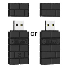 (Black) 8BitDo Wireless Bluetooth-compatible Adapter USB Adaptor for Switch
