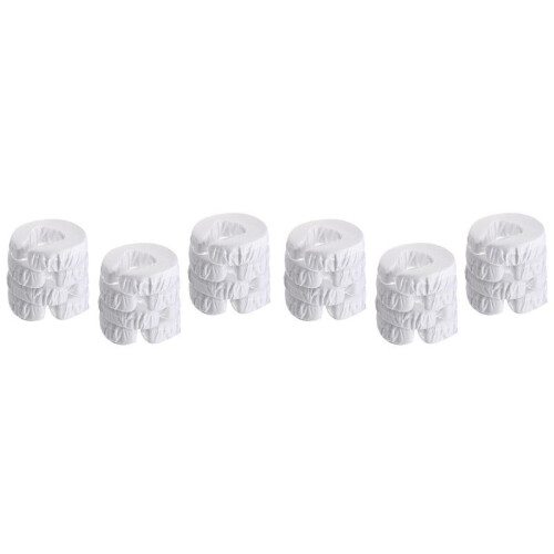 24Pcs Face Cradle Covers for Massage Table Reusable Massage Table Rest Covers Oil Proof Headrest Cradle Sheets