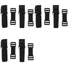 6 Stück Scuba Tauchen Tank Strap BCD Tank Strap Band Gewichts Gurt mit Buckle Taucher Ausrüstung