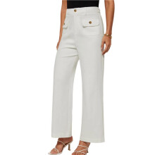 Pantalones Cargo Informales de Trabajo para Mujer con Bolsillos  L