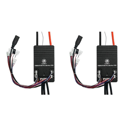 2X Flipsky 75100 Pro Speed Controller with Aluminum PCB Based  VESC for Electric Skateboard / Ebike Speed Controller