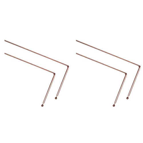2X Dowsing Rods - 99.9% Pure Copper 2PCS Divining Rods - for  Huntings Tools,