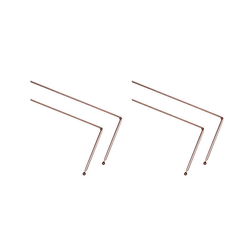 2X Dowsing Rods - 99.9% Pure Copper 2Pcs Divining Rods - For Huntings Tools, 4714120609192