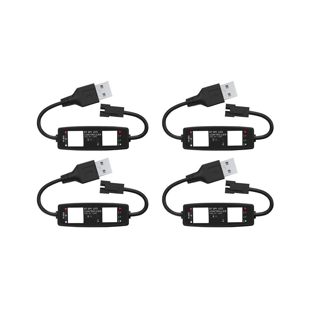 4X Ws2812b Led Controller App Control Music Controller For Sk6812 Ws2811 Ws2812 Led Pixel Strip Usb 5V Light 4711042698617