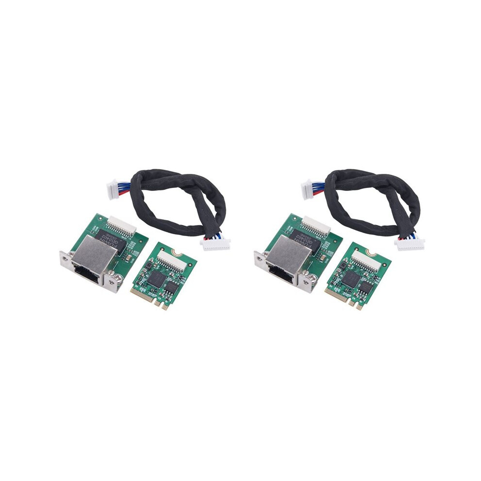 Photos - Other for Computer Jojomino 2X M.2 A+E 2.5GbE I226-V Ethernet Adapter Multi-Gig 2.5G/1G/100M NGFF 2230 Industrial Control Server Network Card