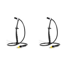 2X Brosse de Nettoyage à Vapeur pour Machine à Café, Brosse de Nettoyage pour Machine à Expresso, Tête de Rinçage pour Outil de Nettoyage