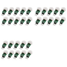 30 Pièces AM312 Module de Capteur Humain IR Pyroélectrique Infrarouge PIR Capteur de Mouvement Modules de Détecteur 2.7V à 12V
