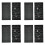 4X SMD P5 Indoor LED Display Module 16Scan 320x160mm 64x32dots Using for LED Screen P5 Display LED Panel Screen Panel 1