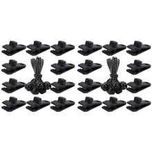 Tarp Clips Heavy Duty Lock Grip,40Pack Tarp Clamps,Shade Cloth Clips Fasteners,Pool Awning Cover Bungee Cords Clips