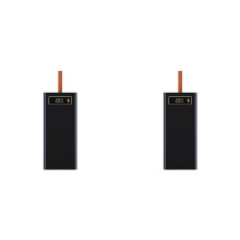 2X DIY Power Case Box 40x18650 Battery Pack with LED Lighting and Advanced Charging Protocols Detachable Battery Case B