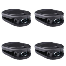 4X Clipe Traseiro Magnético para Microfone Sem Fio, Clipe Magnético para Colar, Suporte para Microfone, Clipe para Cabo de Transmissão Ao Vivo