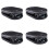 4X Magnetic Back Clip for Wireless Microphone Magnetic Clip Collar Magnet Microphon Mount Live Broadcast Cable Clip 1