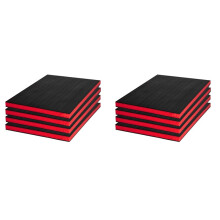 Tool Box Foam, 8Pack 16x12x1 Inch, Foam Inserts for Cases, Polyethylene Storage Sheets for Toolbox Hard Case